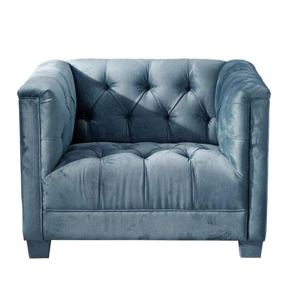 Luxor 3 Seater Sofa Teal-abc