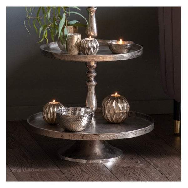 Kingsley Diamond Ball Tealight Holder Gold Medium-abc