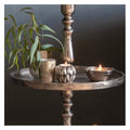 Kingsley Diamond Ball Tealight Holder Silver Small-abc