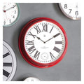 Concord Clock Red W520 x D90 x H520mm-abc