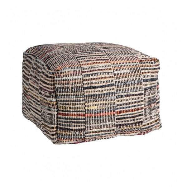 Accra Pouffe Multi-abc