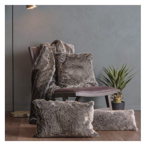Olinda Wolf Cushion Grey 500x500mm-abc