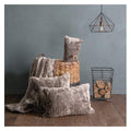 Olinda Wolf Cushion Chocolate 500x500mm-abc