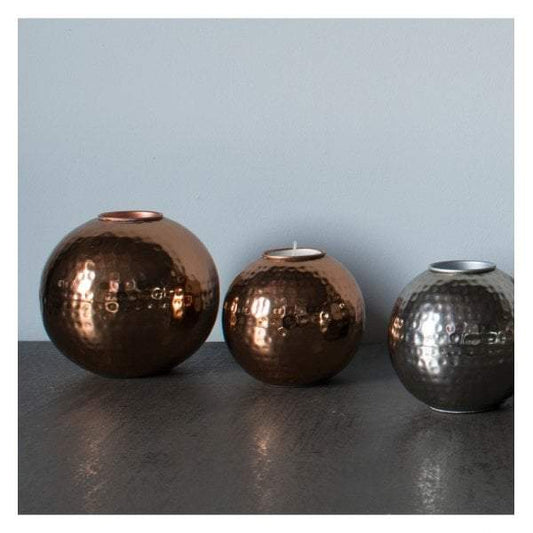 Kendrick Small Tealight Holder Candleholder Copper-abc