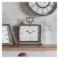 Havant Large Mantel Clock Polished Nickel-abc