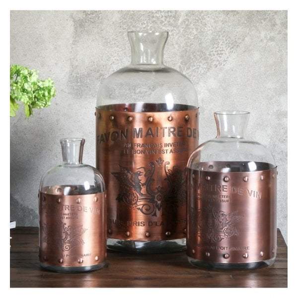 Atwood Large Vase & Bowl Clear Glass-abc