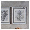 Gold Foil Botanical Study II Framed Art-abc
