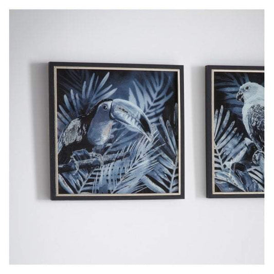 Midnight Birds II Framed Art-abc
