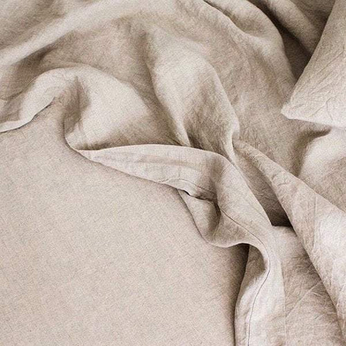 Taj Fitted Sheet King Natural-abc