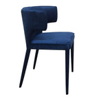 Portofino Dining Chair Navy Velvet (Set of Two)-abc
