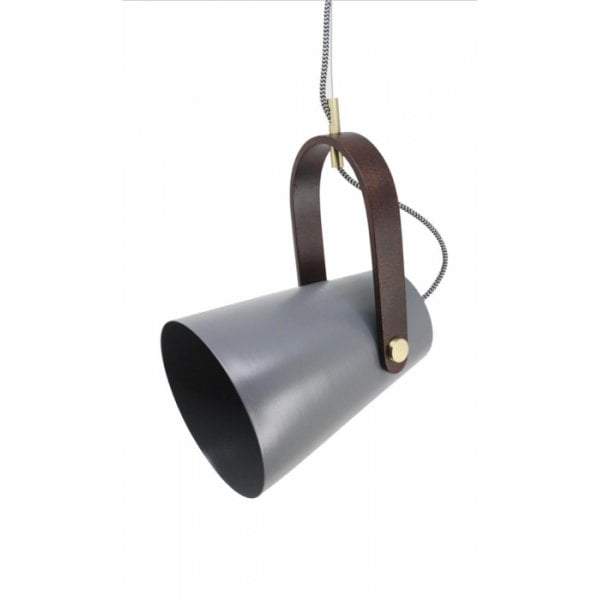 Carnegie Hanging Lamp In Grey-abc