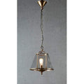 Cotton Tree hanging lamp in ant brass-abc