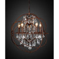 Sundance Chandelier medium in Rust-abc
