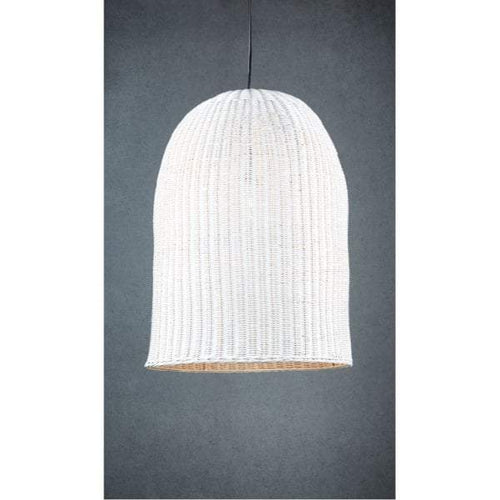 Bowerbird hanging lamp large in white-abc