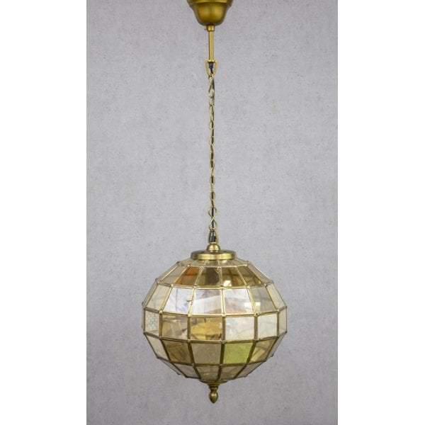 Prince Albert Small Hanging Lamp Brass-abc