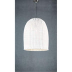 Bowerbird Hanging Lamp Medium in White-abc