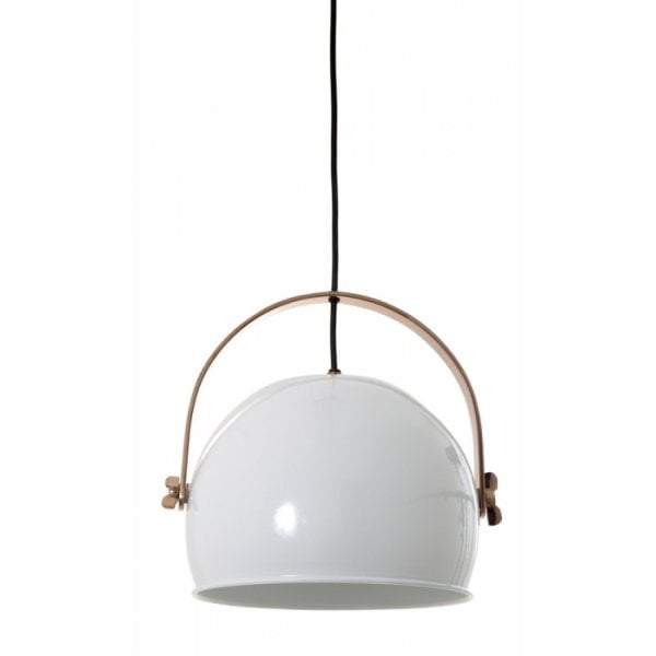 Smithfield Hanging Lamp in White-abc