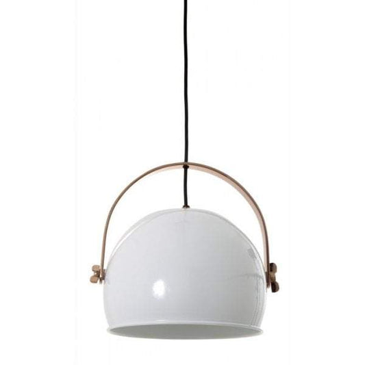 Smithfield Hanging Lamp in White-abc