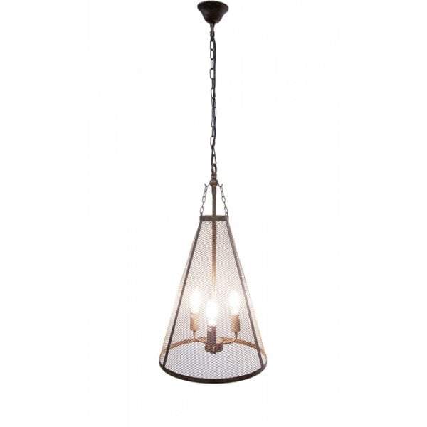 Walker hanging lamp in bronze-abc