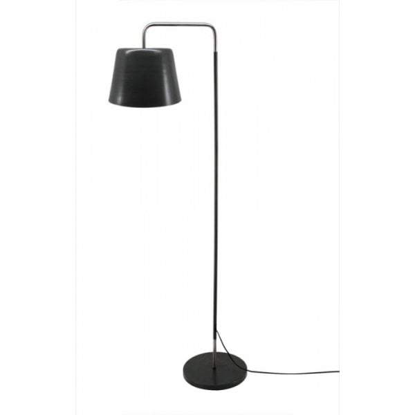 Fancourt Floor Lamp In Antique Zinc-abc