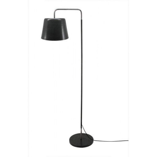Fancourt Floor Lamp In Antique Zinc-abc