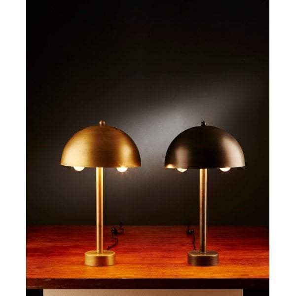 Parker Table Lamp in Antique Zinc-abc