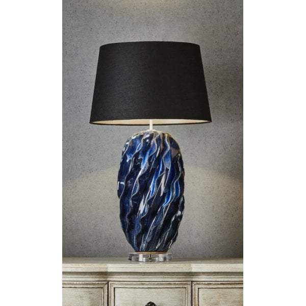 Longchamp Table Lamp Base Blue-abc