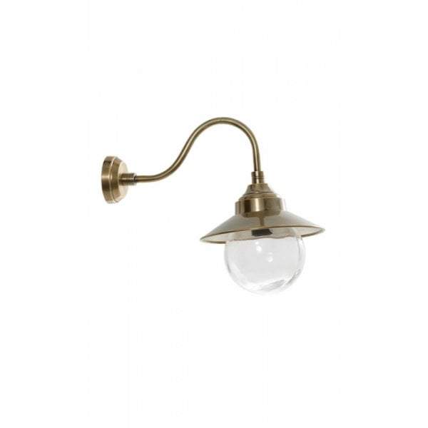 Zermatt Wall lamp in antique brass-abc
