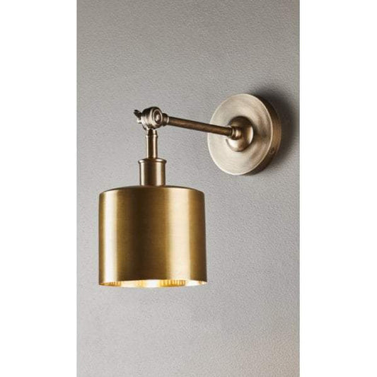 Portofino Wall Lamp in Antique Brass-abc