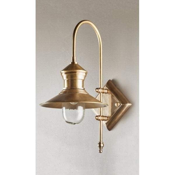 St James Wall Lamp in Antique Brass-abc