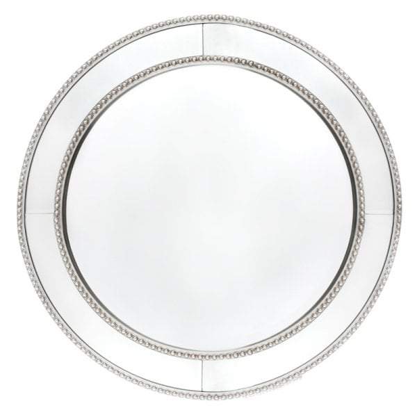 Zeta Round Wall Mirror Antique Silver-abc