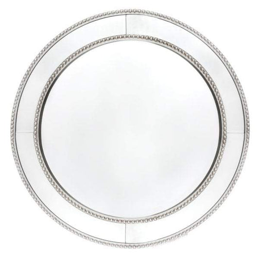 Zeta Round Wall Mirror Antique Silver-abc