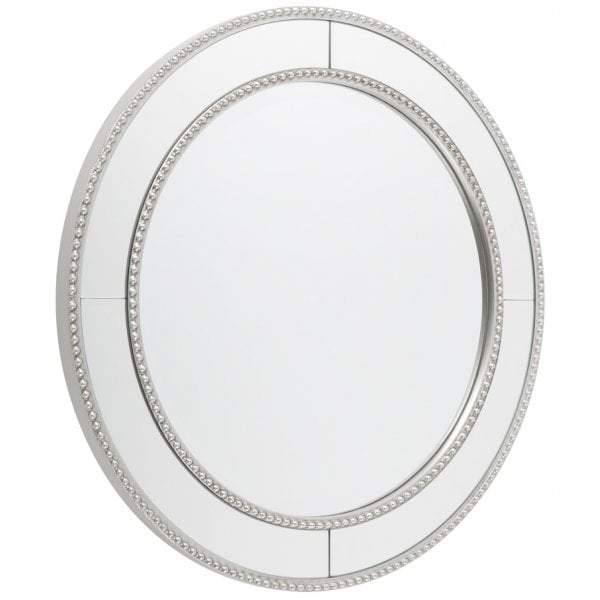 Zeta Round Wall Mirror Antique Silver-abc