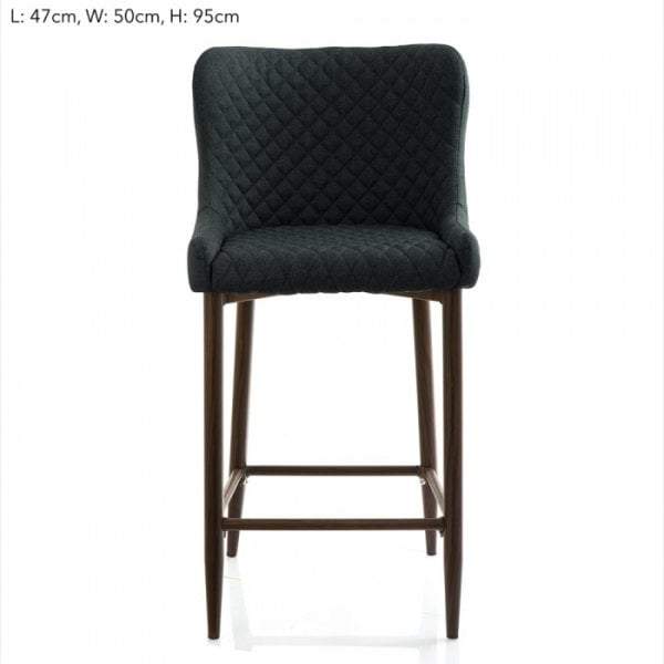 Gigi Barstool - Basalt-abc