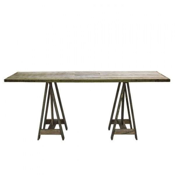 Timber Trestle Table 160x50x70-abc