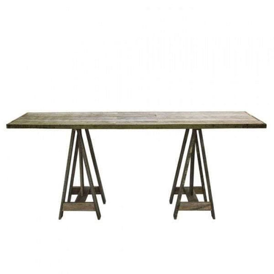 Timber Trestle Table 160x50x70-abc