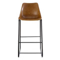 Toscano Barstool in Leather Brown-abc