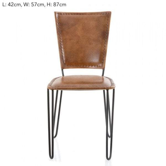 Toscano Leather Chair-abc