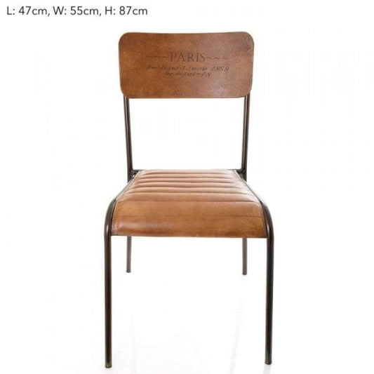 Toscano Leather Chair-abc