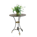 Versailles Round Metal Table-abc