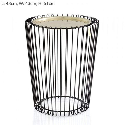 Table Round Wire-abc