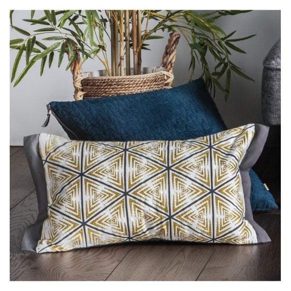 Monaco Geo Print Cushion Multi 300x500mm-abc