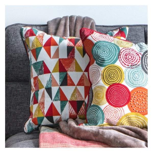 Sault Triangle Cushion Multi 450x450mm-abc
