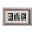 Mannon 3 Aperture Collage Photo Frame 23x42cm-abc