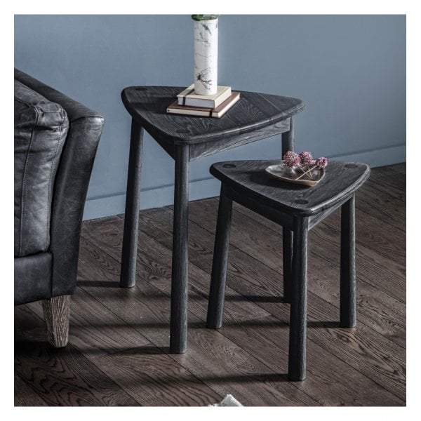 Walter Nest of 2 Tables Black-abc