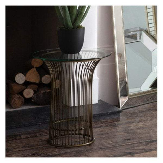 Carmine Side Table Bronze-abc