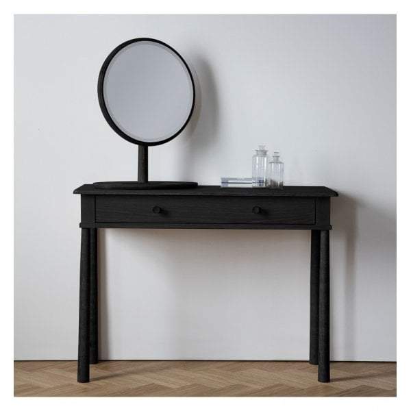 Walter Dressing Table with Drawer Black-abc