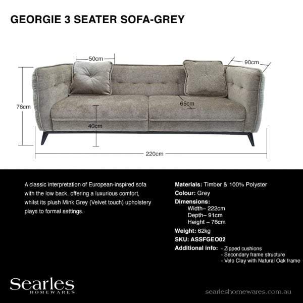 Georgie 3 Seater Sofa-abc