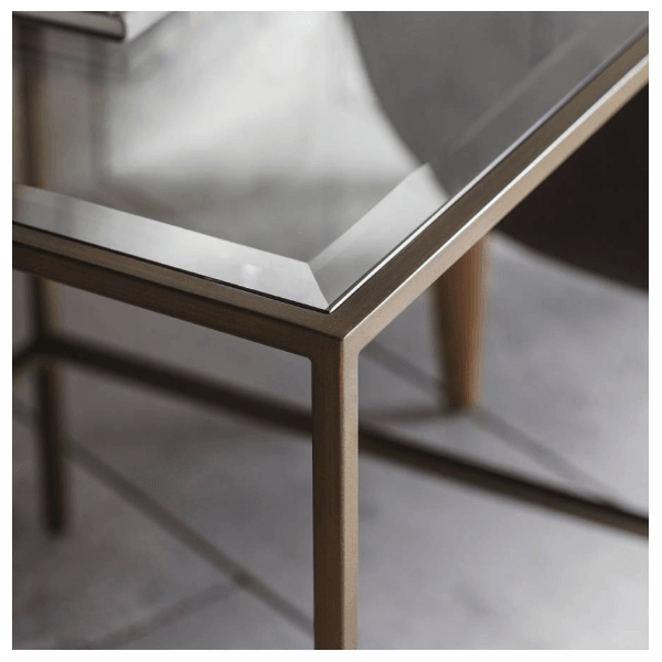 Rothbury Coffee Table Bronze W1200 x D650 x H400mm-abc