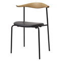 Boris Dining Chair Black / Nat-abc